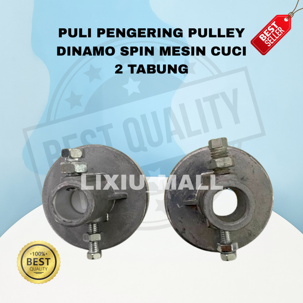 PULI PENGERING PULLEY DINAMO SPIN MESIN CUCI 2 TABUNG