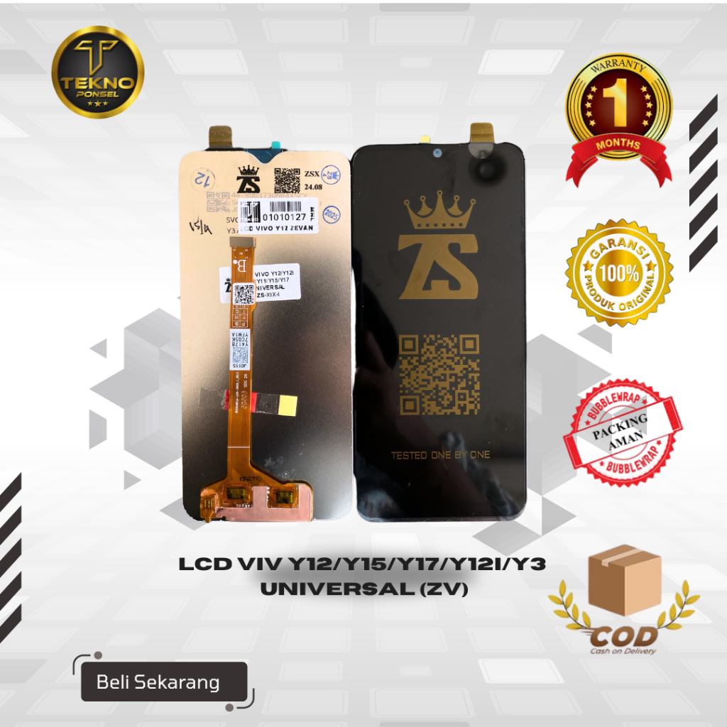 LCD VIVO Y12/Y15/Y17/Y12i/Y3 UNIVERSAL (ZV)