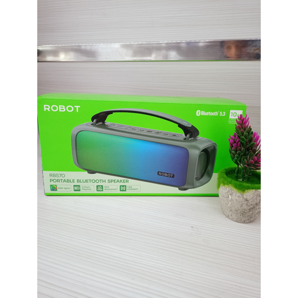 ROBOT RB570 Portable Bluetooth Speaker RGB Lights Waterproof / Speaker Robot