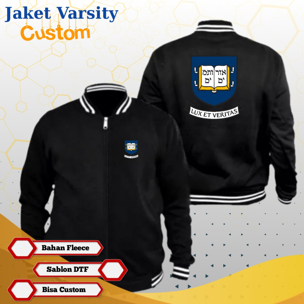 Jaket Yale University Jaket Varsity Custom UL24