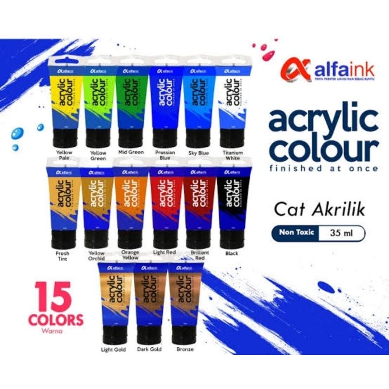 

Cat Acrylic Alfaink isi 35 ml