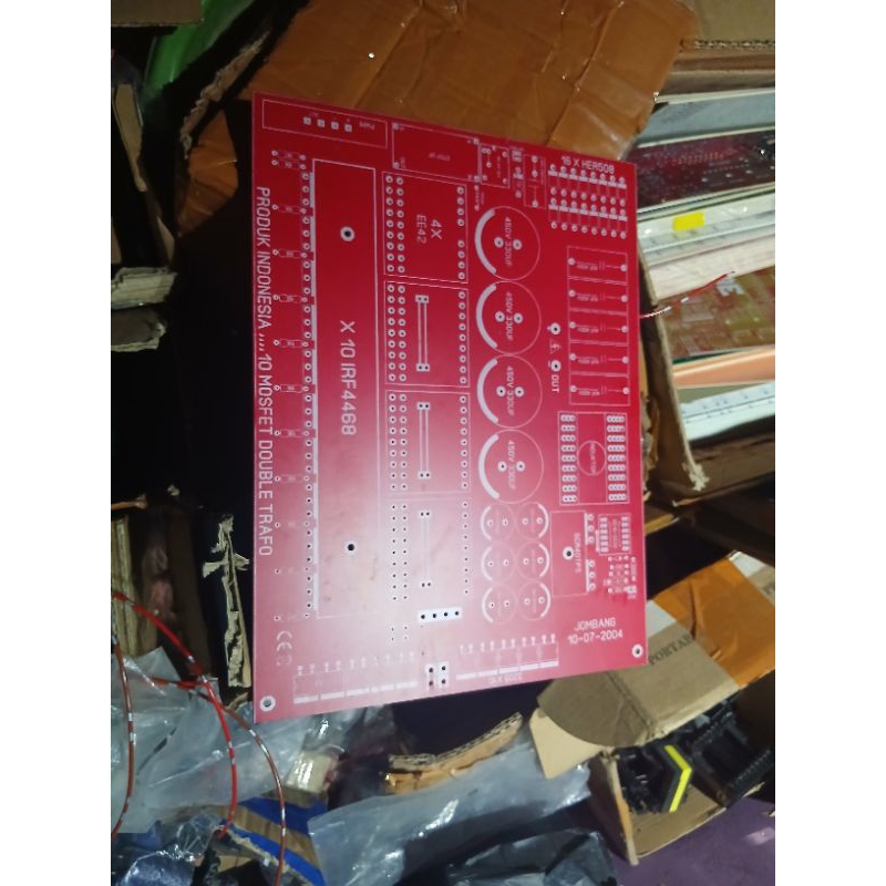 PCB pdc 4 x trafo spek laut
