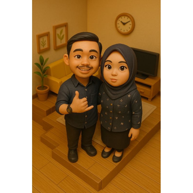 Jasa custom foto dengan AI sesuai keinginan