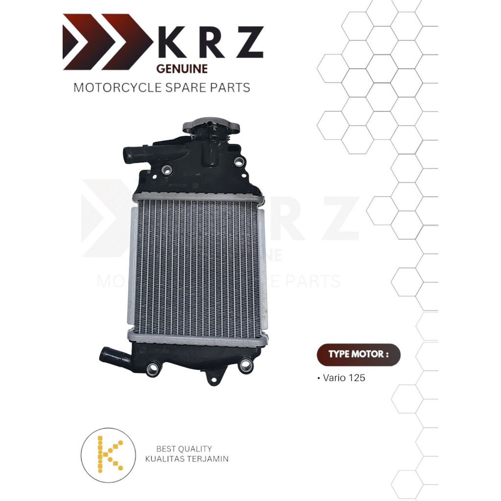 KRZ Radiator Vario 125 Radiator Assy Vario 125 Fi