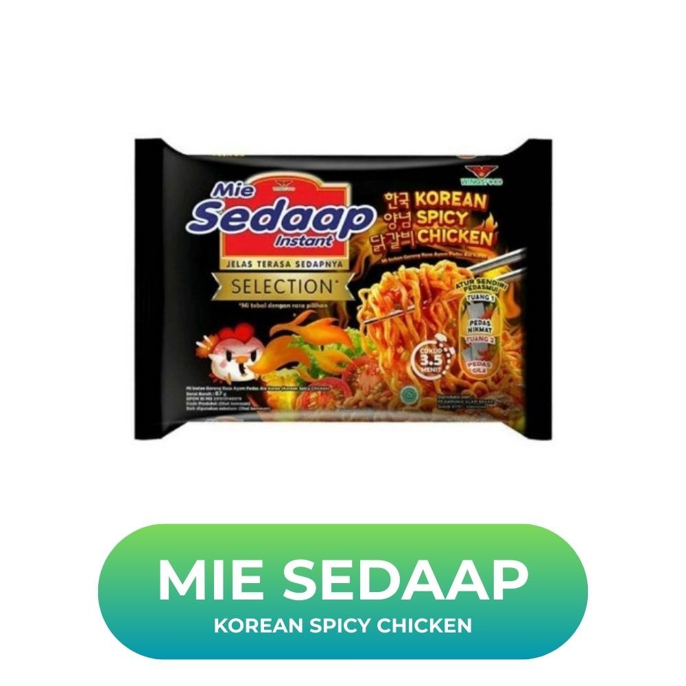

Mie Sedaap Korean Spicy Chicken (Pcs)