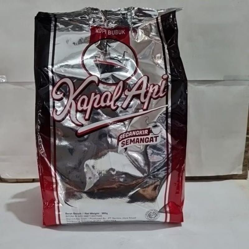

380 gram kopi bubuk kapal api