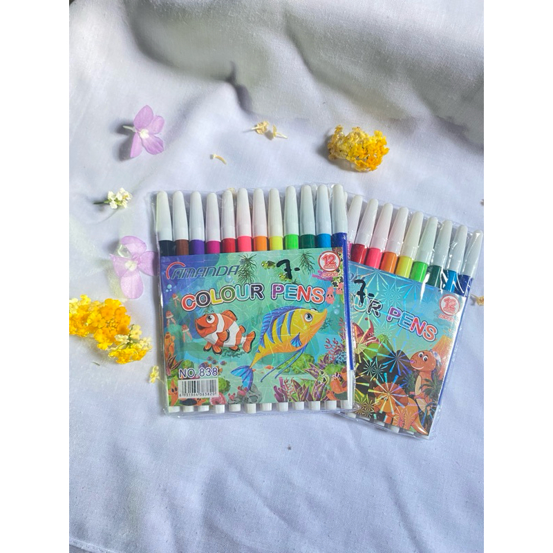 

spidol warna amanda