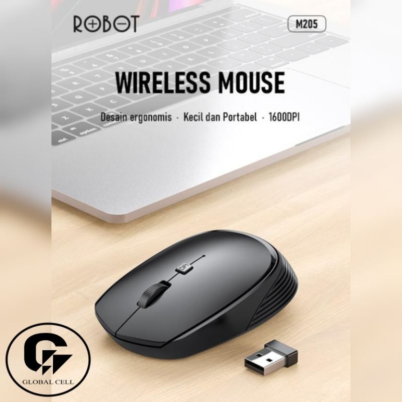 Mouse Wireless Robot M205