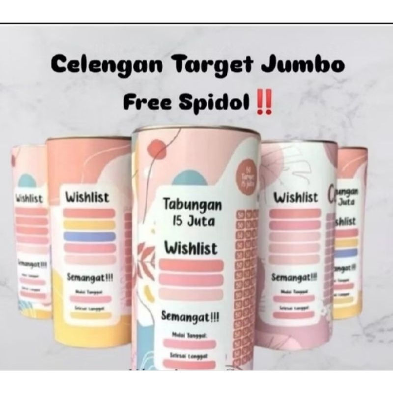 CELENGAN TARGET JUMBO 5K GET 2JUTA