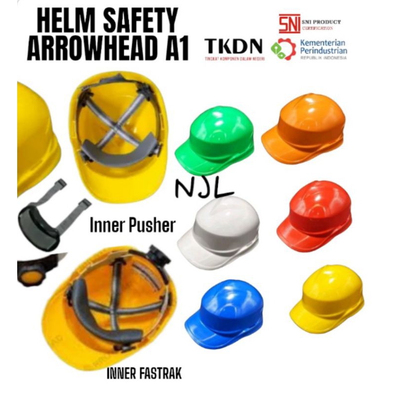 Helm safety model topi Arrow Heada SNI