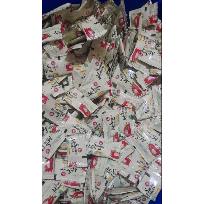 

Saus MAHKOTA mini sachet 4gram..