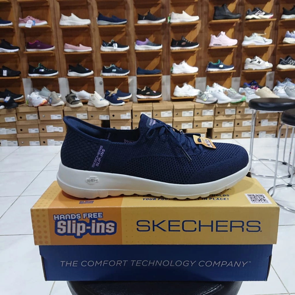 SKECHERS GO WALK JOY-ABBY NAVY WOMEN