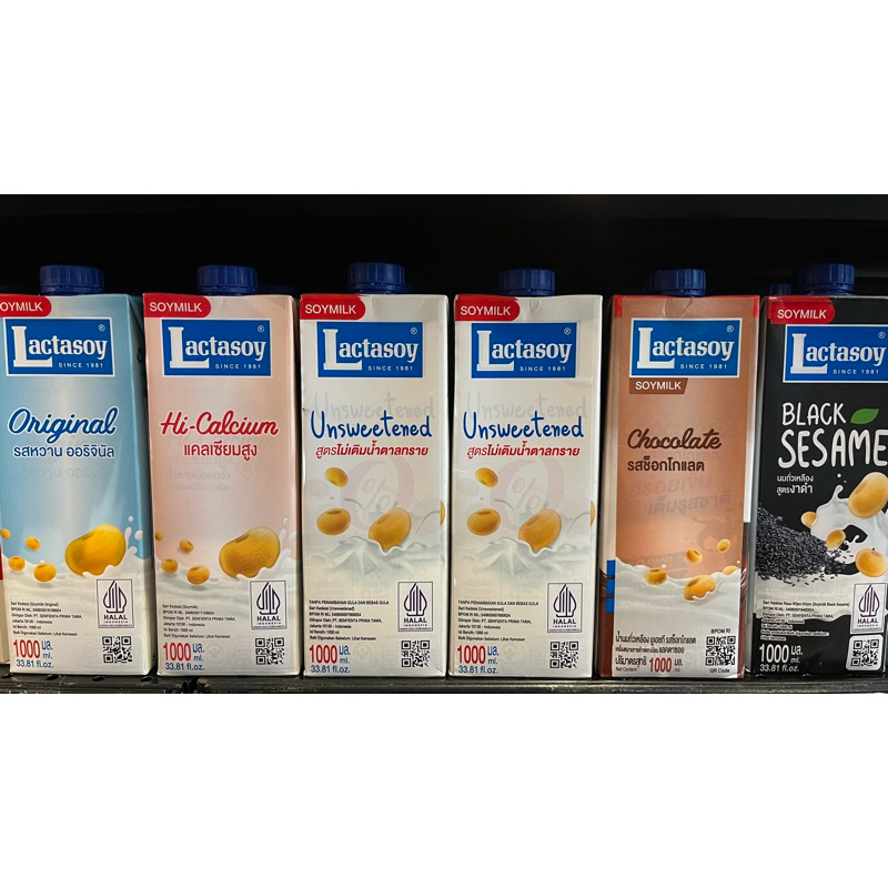 

Lactasoy Soymilk since 1981