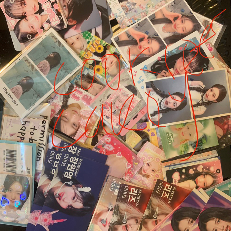 FREEBIES IVE +- 150pcs pc, stiker