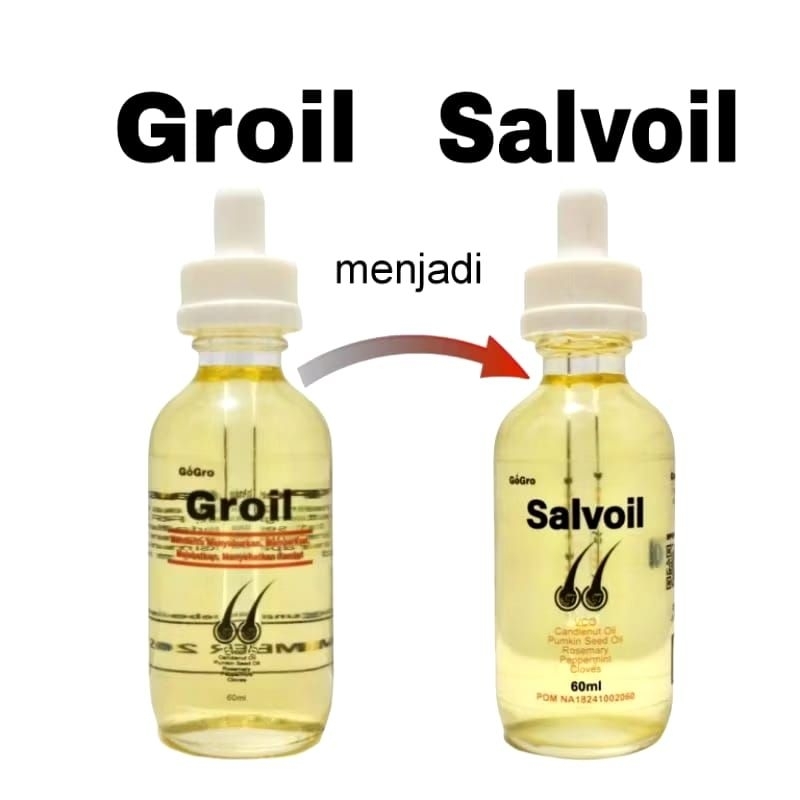SALVOIL Rosemary oil Penyubur RambutKebotakan M Rntok Kering Kusam