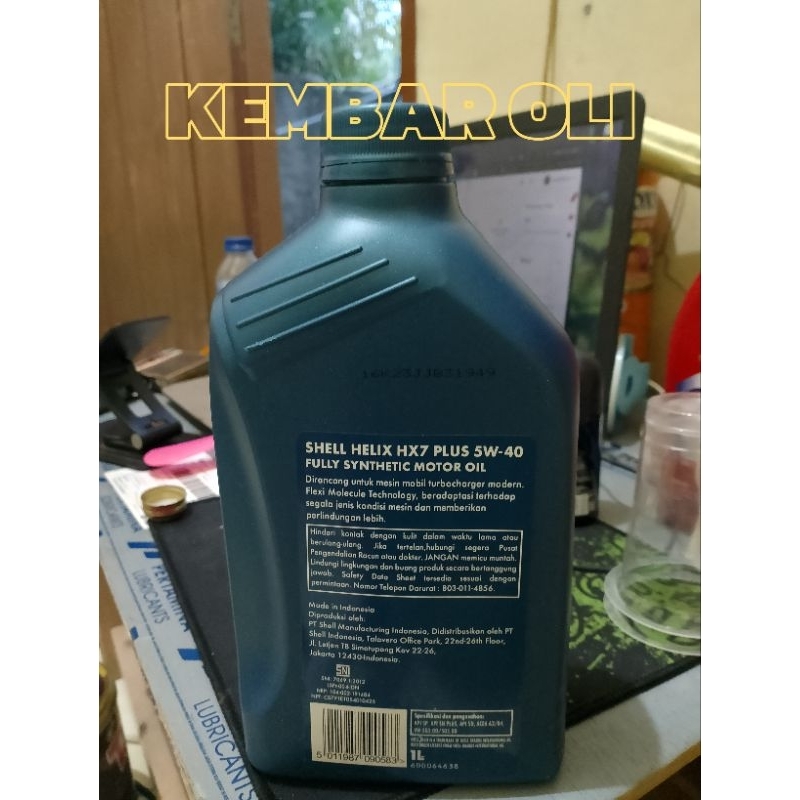 OLI SHELL HELIX HX7 PLUS 1L