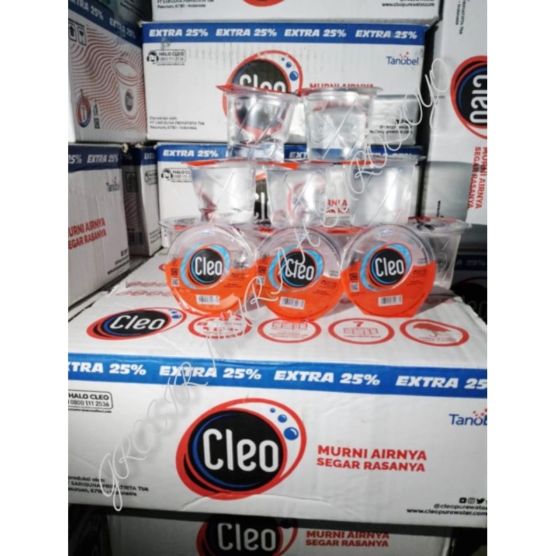 

Cleo Gelas Mini 120ml isi 40pcs KHUSUS INSTAN SURABAYA