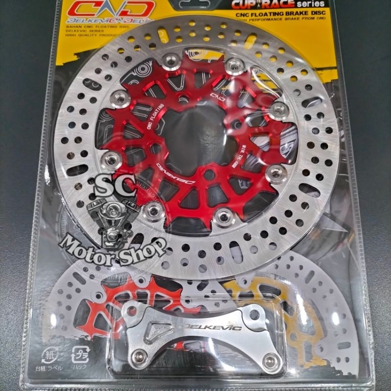 Piringan cakram DELKEVIC 260mm vario 125 - vario 150 - beat - scoopy