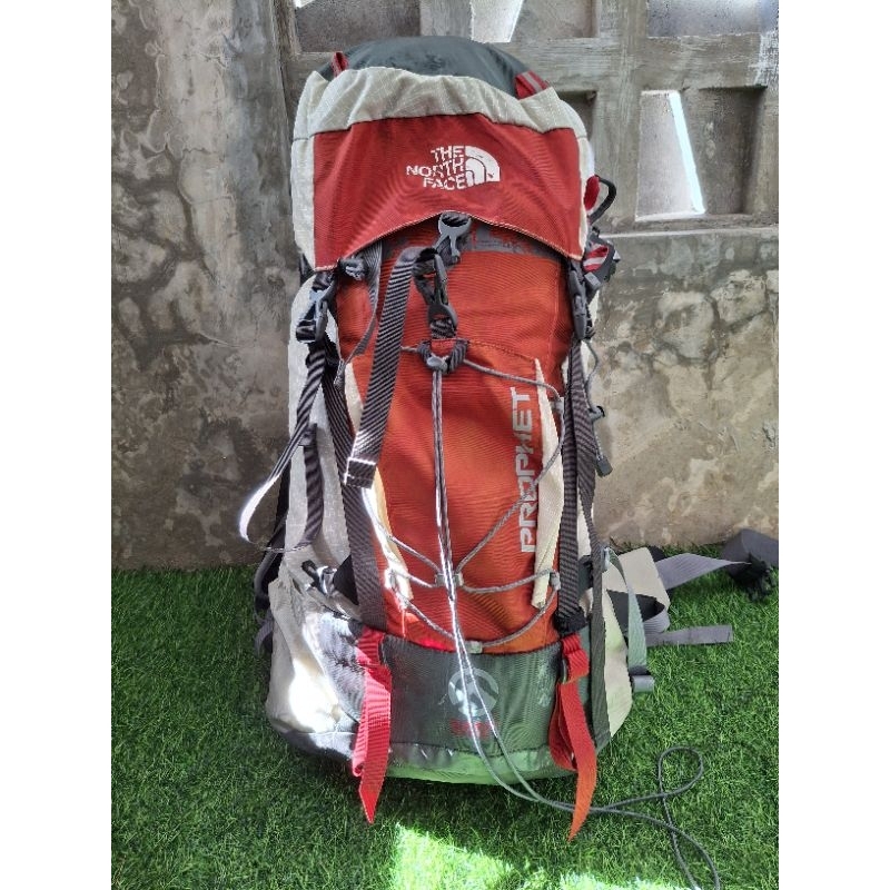 tas carrier tnf preloved ransel gunung 60L tnf