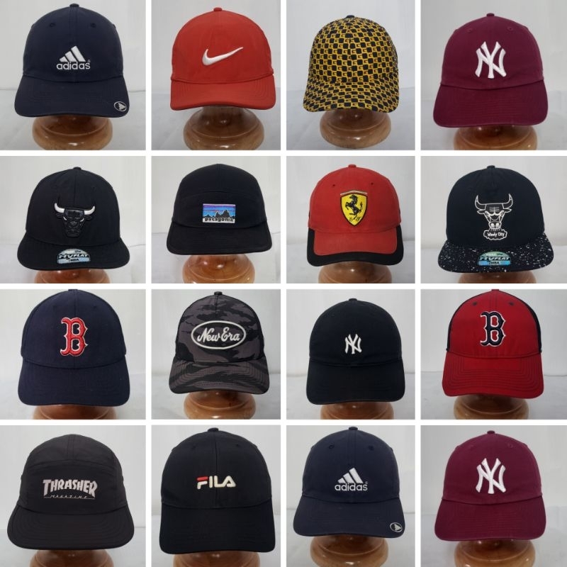 Topi dewasa baseball/snapback preloved  keren