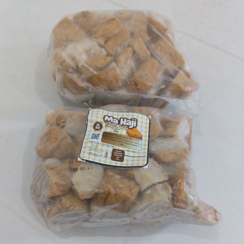 

Tahu Aci " Ma Haji " isi 50 bj, 500gram