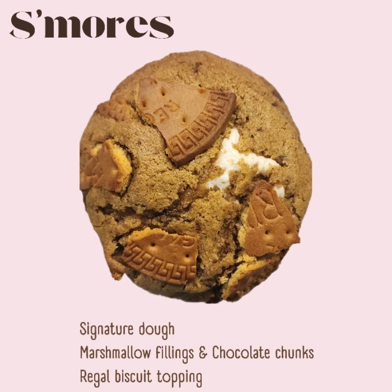

S'mores - soft baked cookies