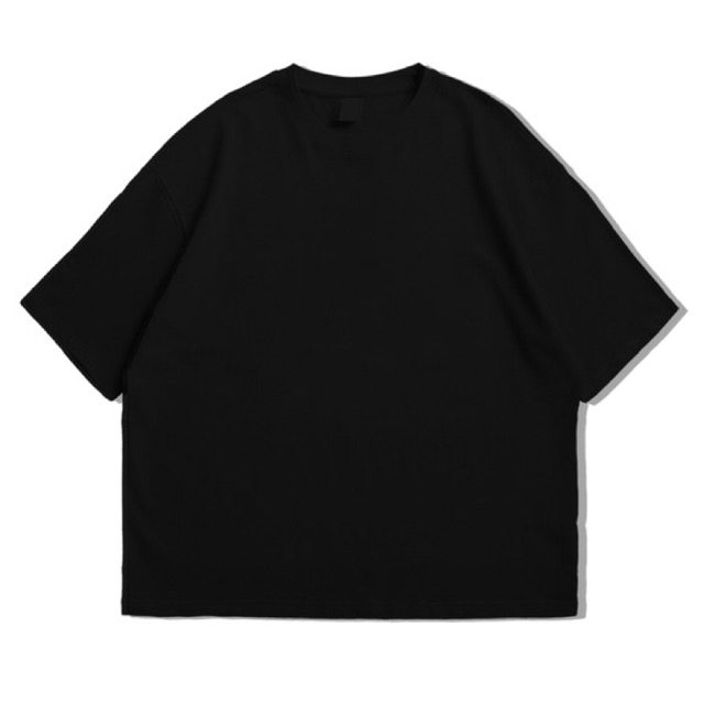Dropinsomethin - Basic Boxy tee 20s || Kaos Polos Boxy | Oversize Cotton 20s