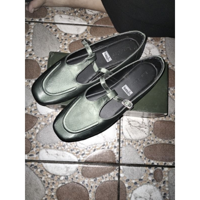 Flatshoes Wanita Katakita Hijau