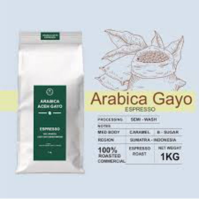 

Kopi Arabica 100% Asli - Biji Kopi