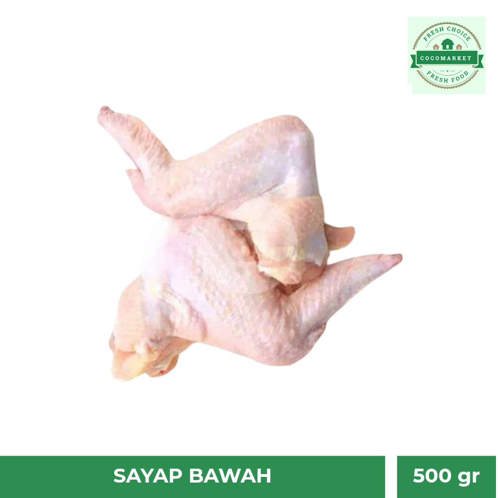 

Sayap Ayam / Chicken Wing - 500gr