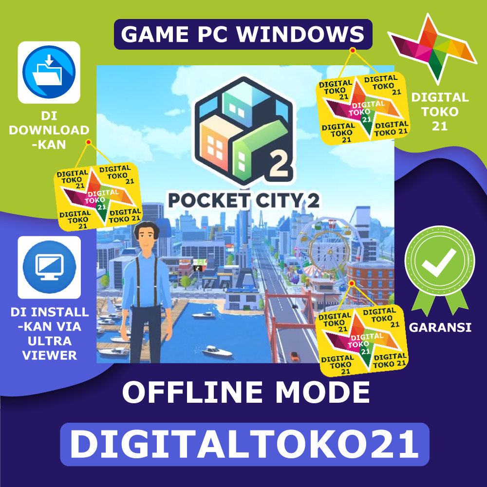 [Diinstallkan] Pocket City 2 Full Version Game Windows Full Tested PC Komputer Laptop