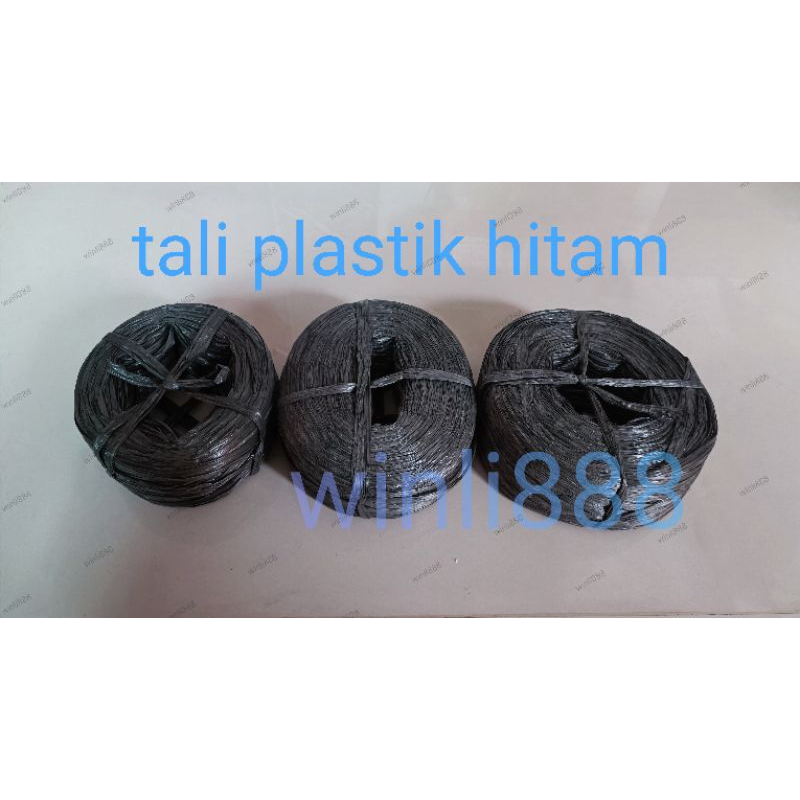 

tali plastik hitam