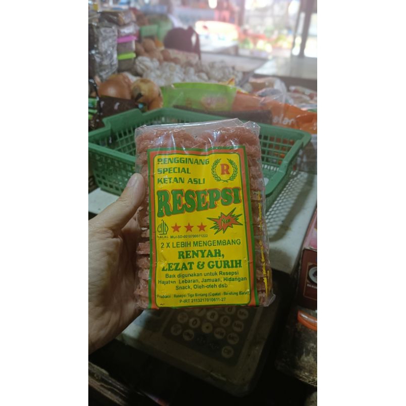 

ranginang 380gr, murah rangginang gurih renyah mekar