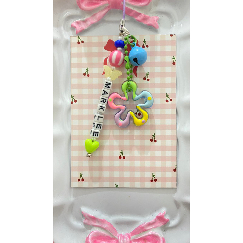 idol kostum nama phone strap keychain ganci boyband girlband nct bts enhypen treasure