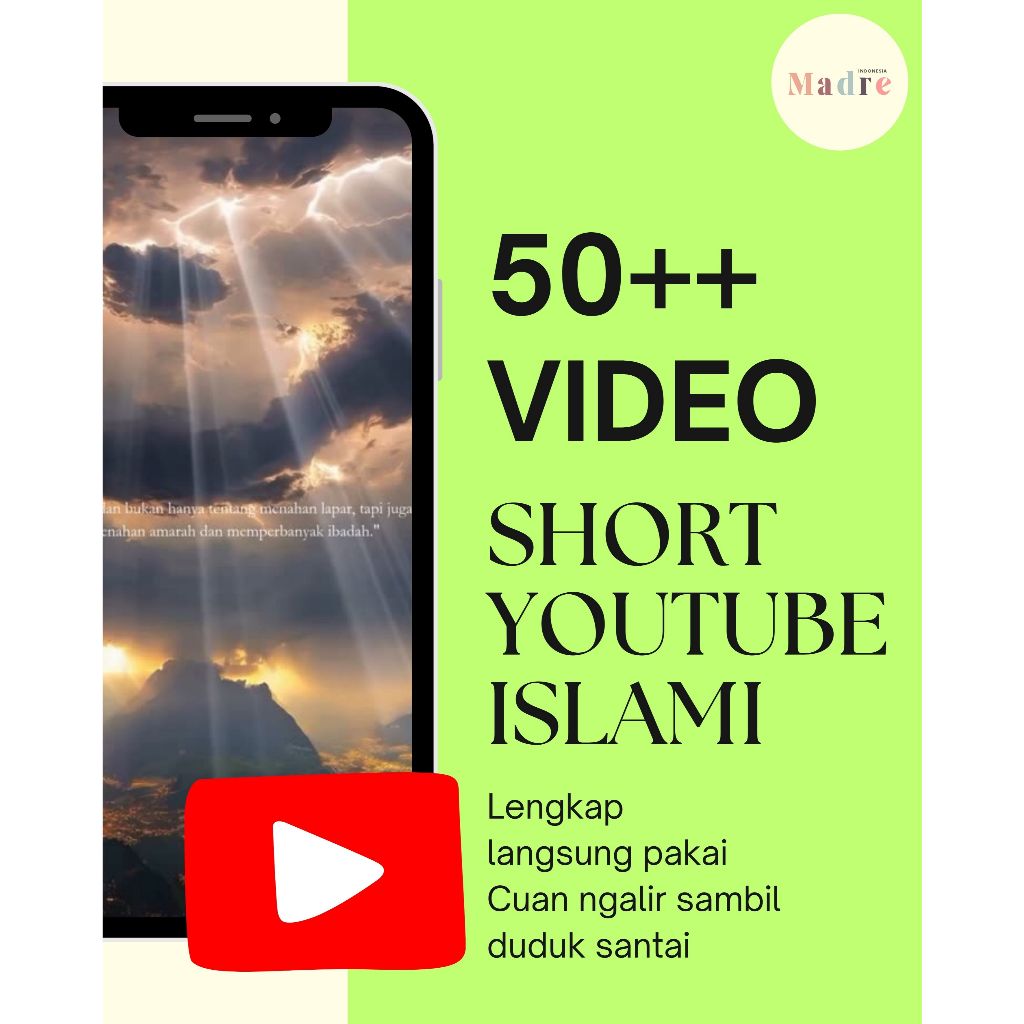 Konten Short Video Islami Auto FYP