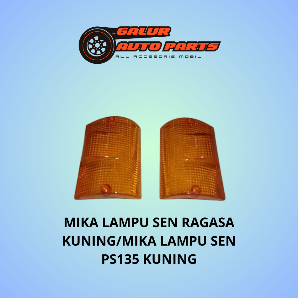 MIKA LAMPU SEN RAGASA KUNING/MIKA LAMPU SEN PS135 KUNING