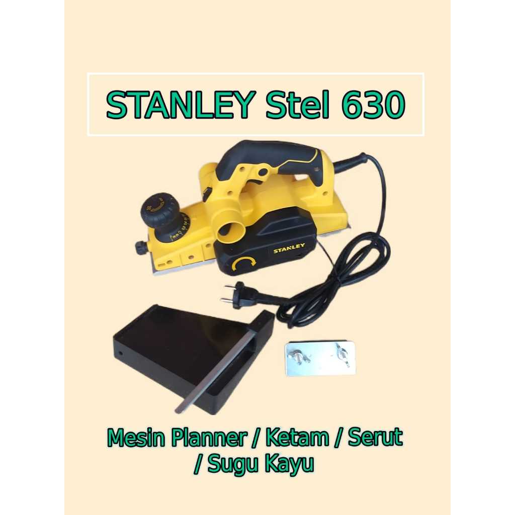 STANLEY STEL630 Mesin Serut Kayu Sugu Planer Ketam BEKAS Mulusss