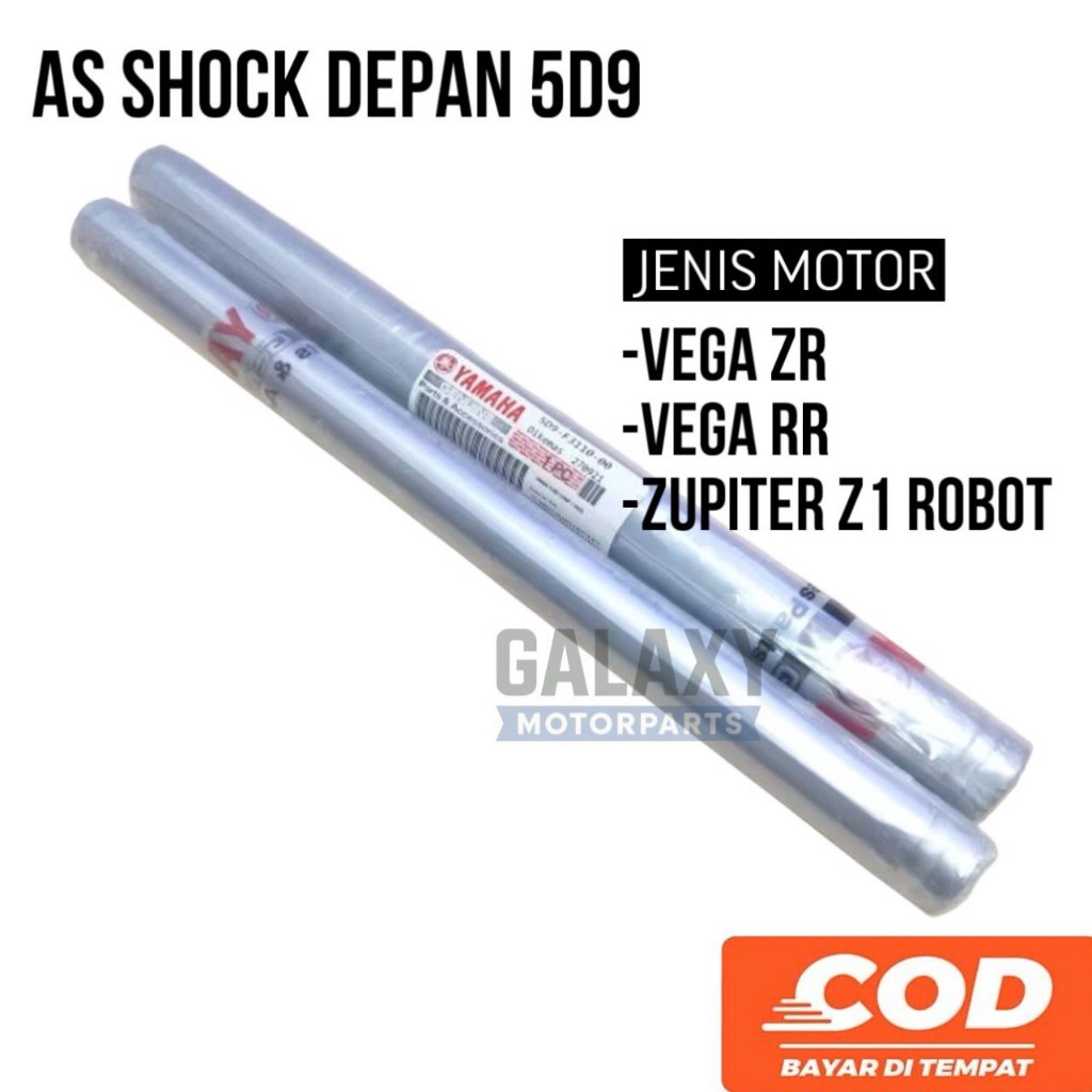 5D9 As Shock Depan Berkualitas Yamaha VEGA ZR VEGA RR JUPITER Z1 ROBOT Shok Breaker Set Kanan Kiri