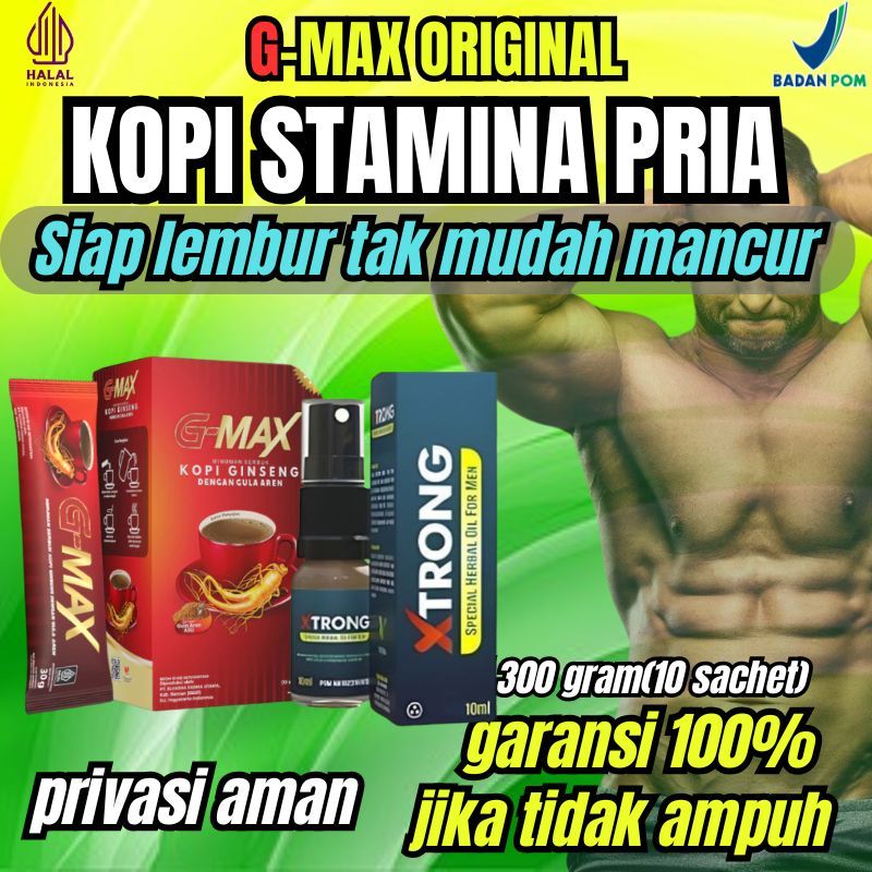 

(promo BERGOYANGGG)G-Max Kopi Ginseng Rasa Gula Aren - Kopi G-Max Original (Privasi Aman)