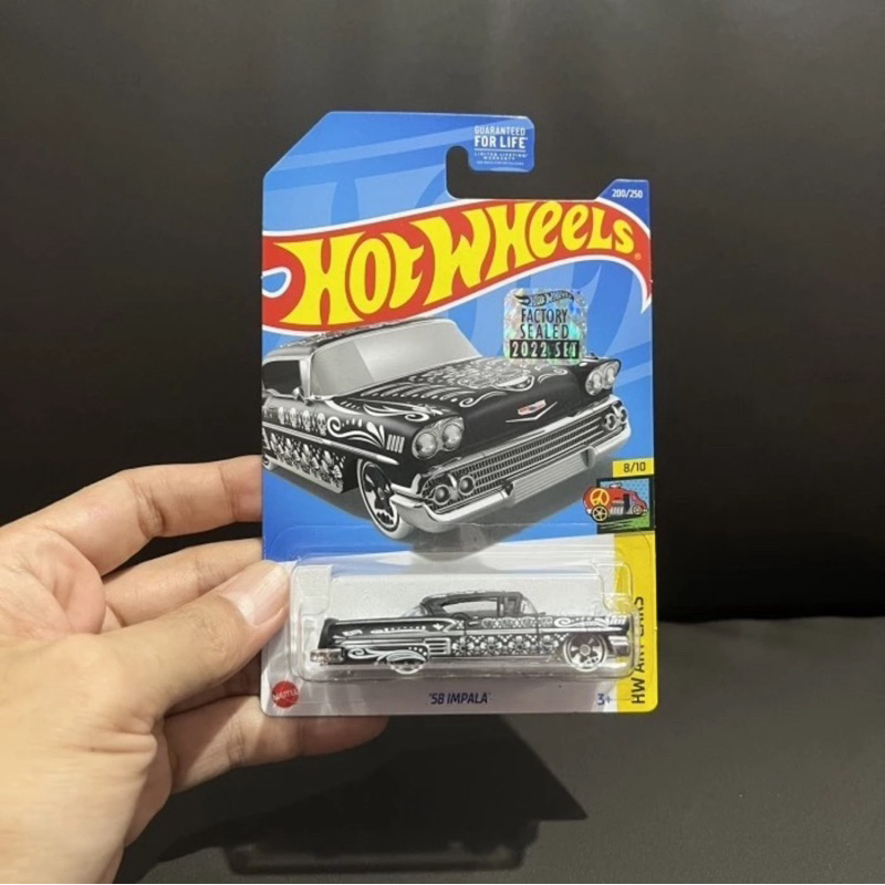 Hot Wheels 58 Impala Treasure Hunt Reguler THR FS 2022 Factory Sealed