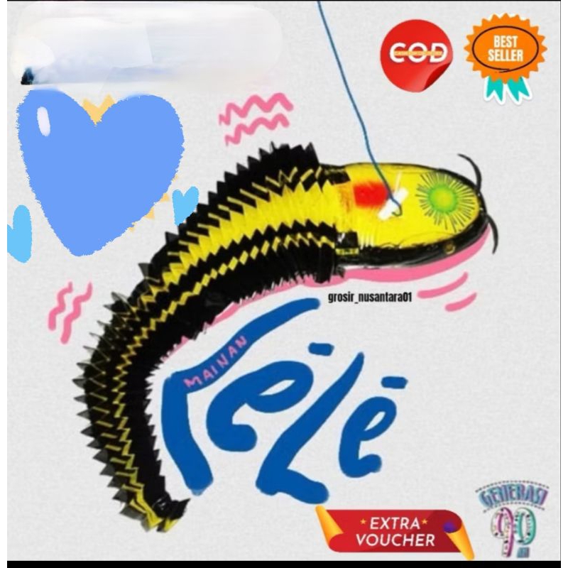 MAINAN JADUL LELE TARIK/LELE TARIK BISA JALAN