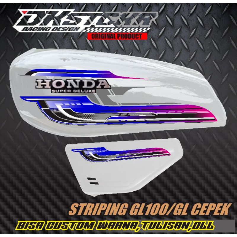 Striping gl100 transparan/ STRIPING GL 100/STRIPING GL CEPEK/STRIPING GL 100 VARIASI/STRIPING GL 100