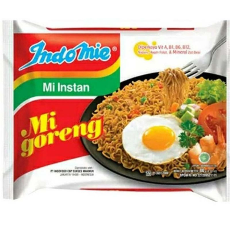 

Indomie goreng produksi Sumatra