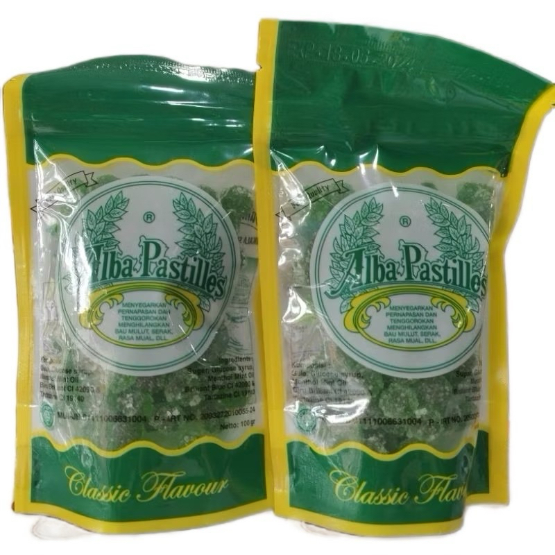 

ALBA PASTILES | PERMEN ALBA PASTILES | PERMEN KAYU PUTIH 100 gr
