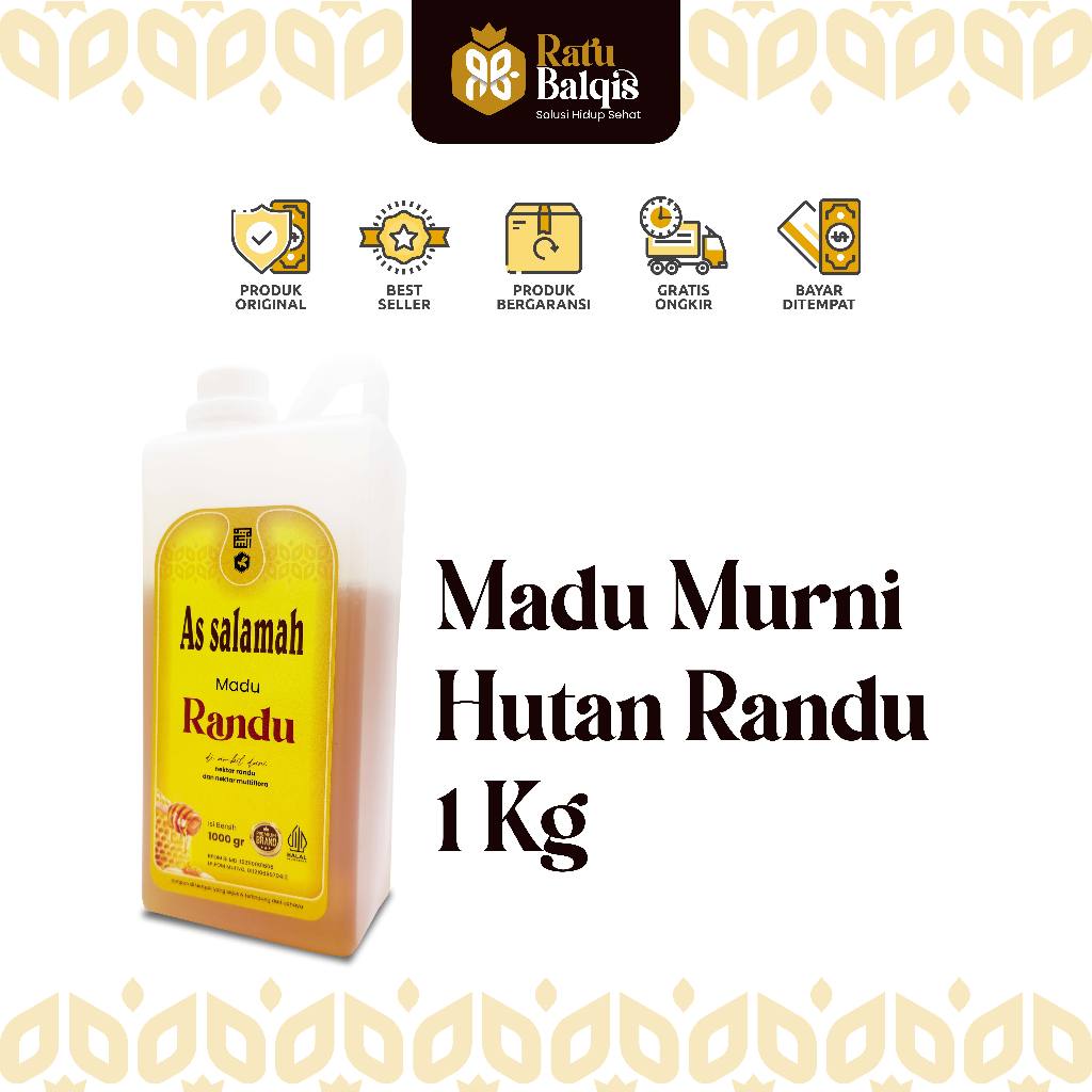 

Madu Murni Hutan Randu 1 Kg As Salamah Original