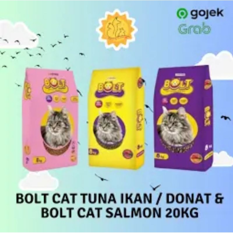 bolt|makanan kucing 20kg