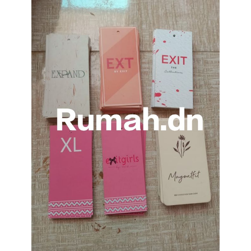 

tag baju | tag label | brand baju | merk baju