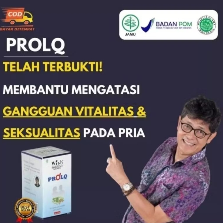 Wish proLQ - Pro LQ suplemen 100% Original herbal dr boyke vitamin Asli Resmi BPOM Halal MUI