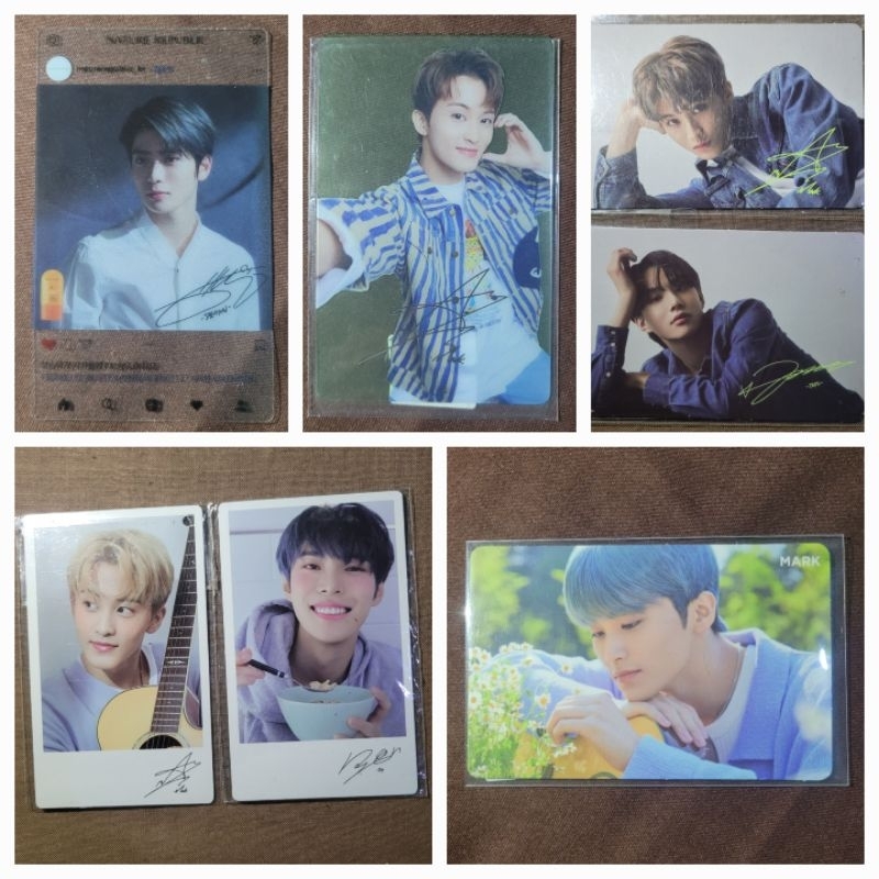 [READY] WTS PHOTOCARD OFFICIAL NATURE REPUBLIC NCT 127 || JAEHYUN DENIM MARK BUNGA POLA || JAEHYUN M