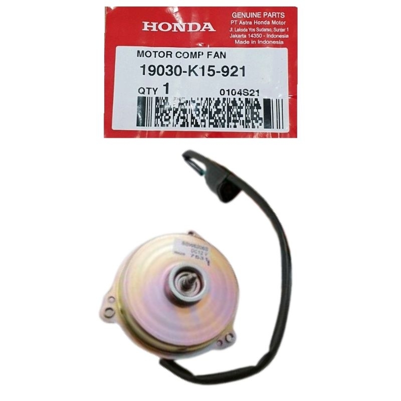 19030-K15-921 MOTOR COMP FAN DINAMO KIPAS RADIATOR CB150R LED CBR150R LED